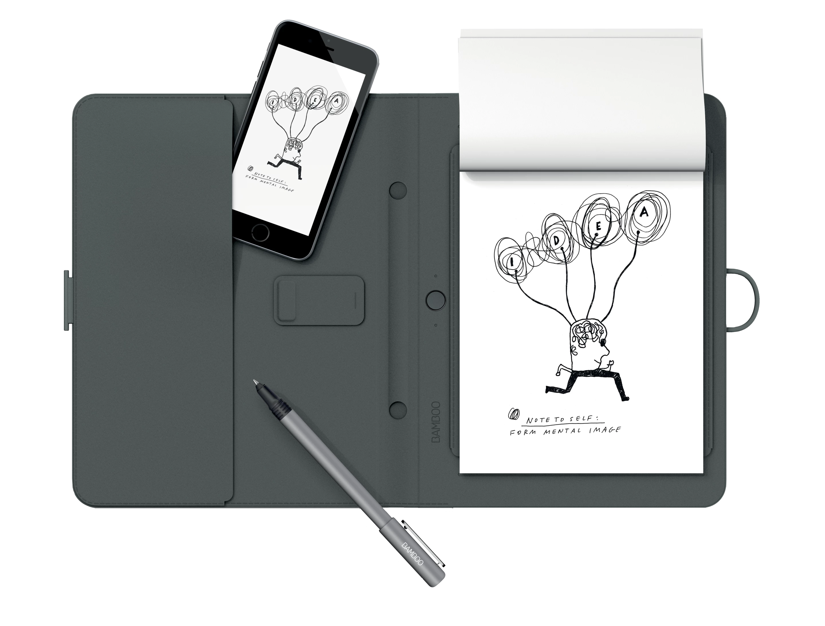 Wacom Bamboo Spark creates digital copies of written notes